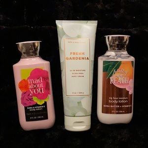 Summery BBW Lotion Trio